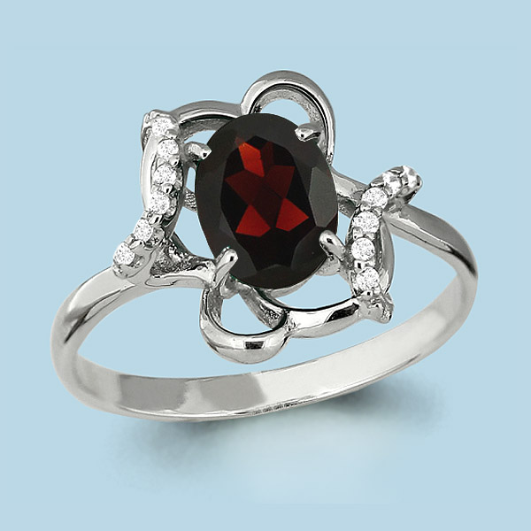 

Кольцо из серебра р.  AQUAMARINE 6553003А_925_р, 6553003А_925_р