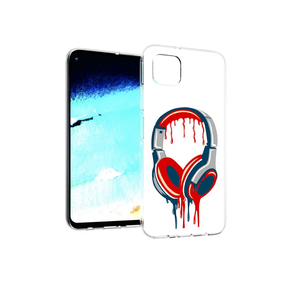 

Чехол MyPads Tocco для Huawei Nova 6 SE не делай громко, Прозрачный, Tocco