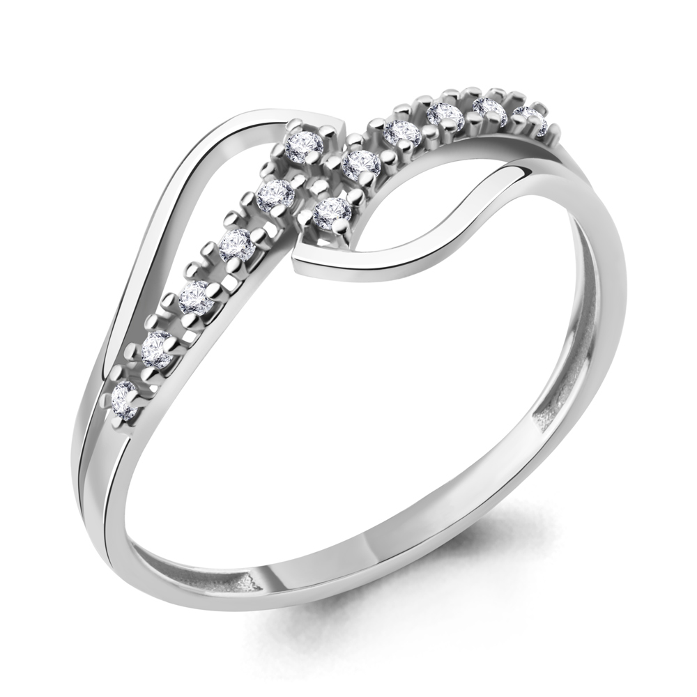 

Кольцо из серебра р. 19 AQUAMARINE 61144А_925_р, 61144А_925_р