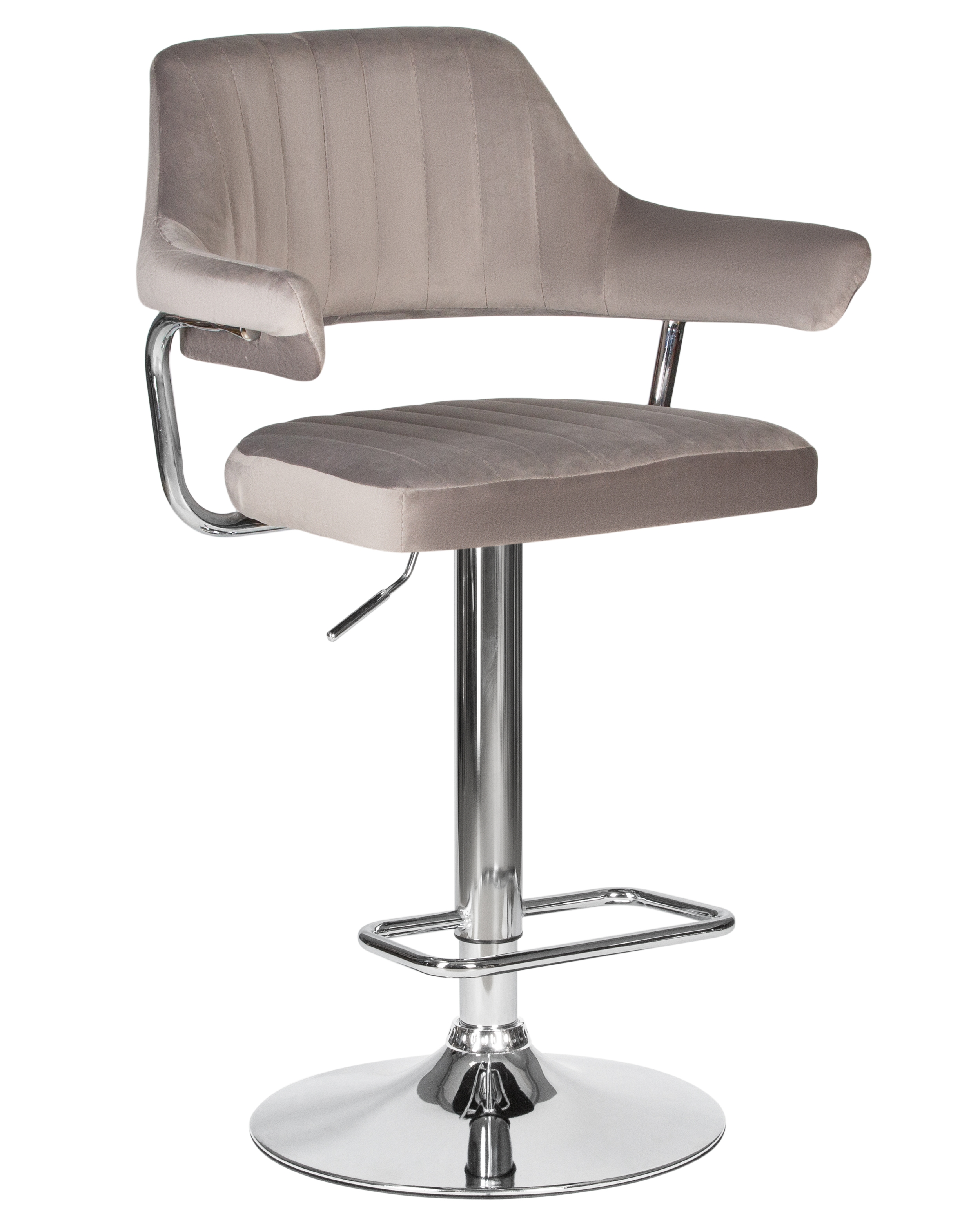 

Барный стул Империя стульев CHARLY LM-5019 (MJ9-75), хром/серый, CHARLY