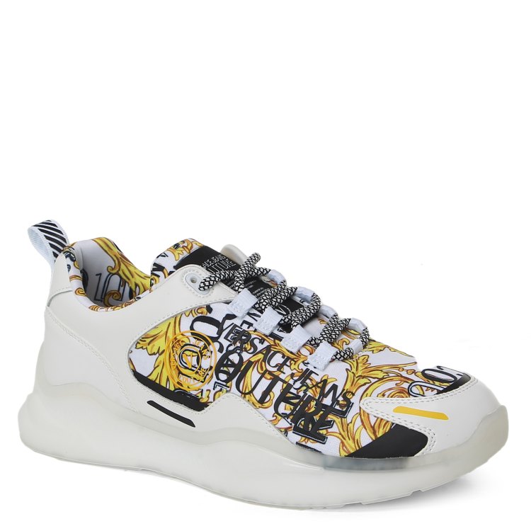 

Кроссовки мужские Versace Jeans Couture 74YA3S1B белые 44 EU, Белый, 74YA3S1B