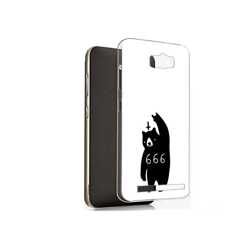 

Чехол MyPads Tocco для Asus ZenFone Max (ZC550KL) медведь 666, Прозрачный, Tocco