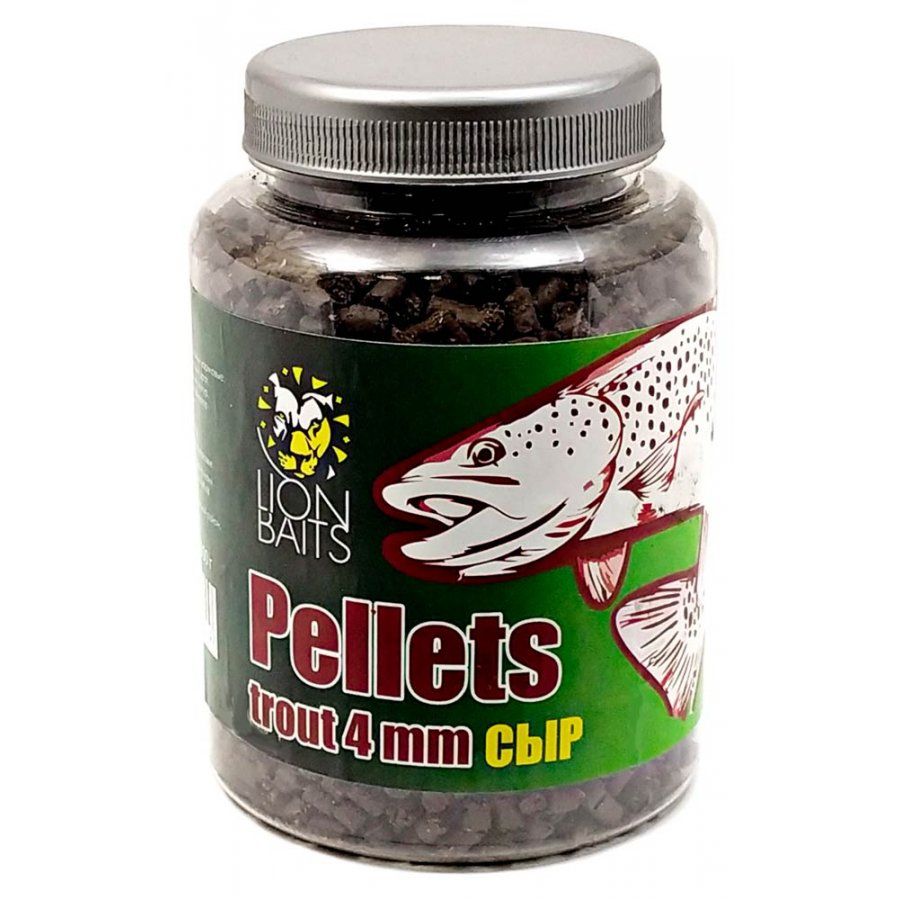 

LION BAITS Пеллетс форелевый Pellets Trout (Сыр) 4 мм 300гр