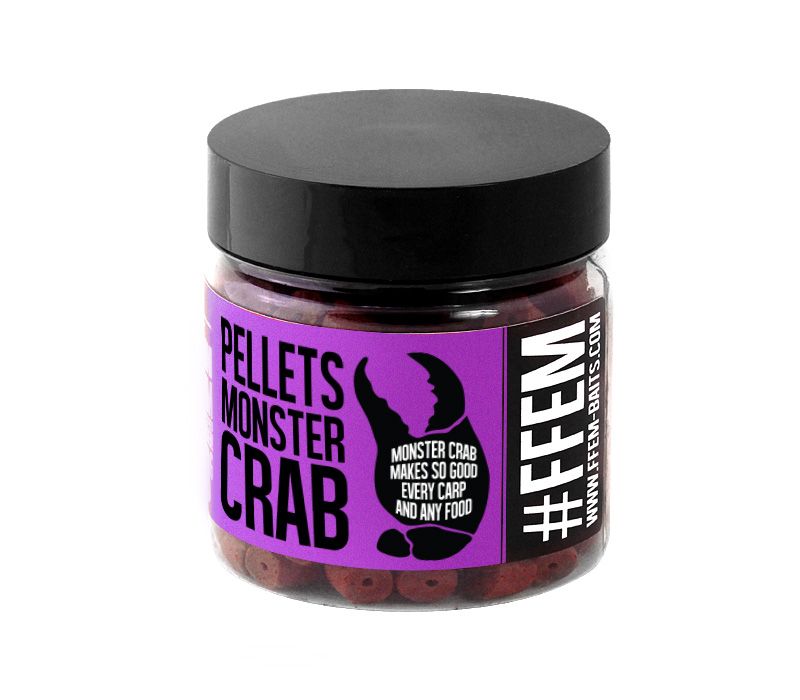 

Прикормка FFEM Hookbaits Pellets Monster Crab 8mm