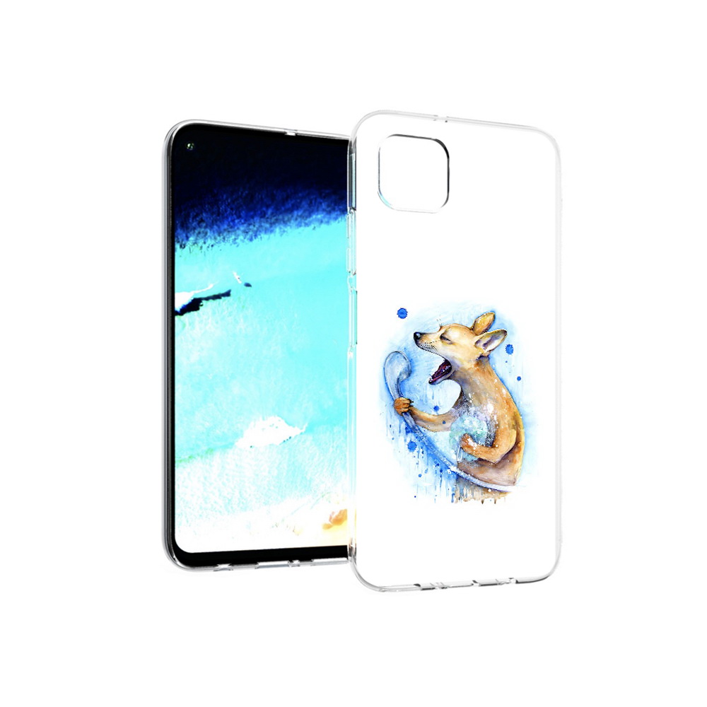 

Чехол MyPads Tocco для Huawei Nova 6 SE пение в душе, Прозрачный, Tocco