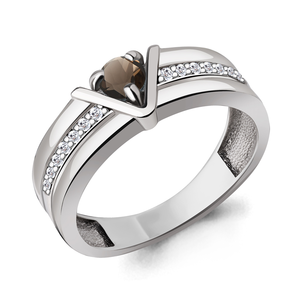 

Кольцо из серебра р. 19,5 AQUAMARINE 6980201А_925_р, 6980201А_925_р