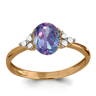 

Кольцо из серебра р.  AQUAMARINE 6523525А_925_з, 6523525А_925_з