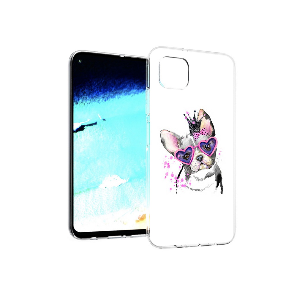 Чехол MyPads Tocco для Huawei Nova 6 SE принцесса