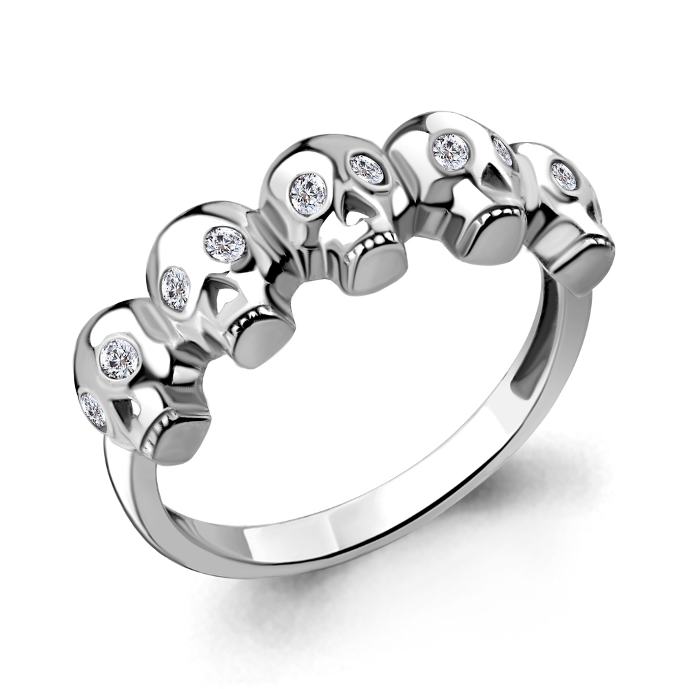 

Кольцо из серебра р. 19,5 AQUAMARINE 68939А_925_р, 68939А_925_р