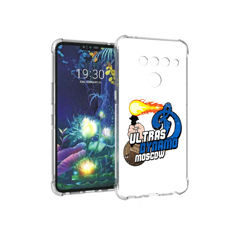 

Чехол MyPads Tocco для LG V50 ThinQ ФК Динамо, Прозрачный, Tocco