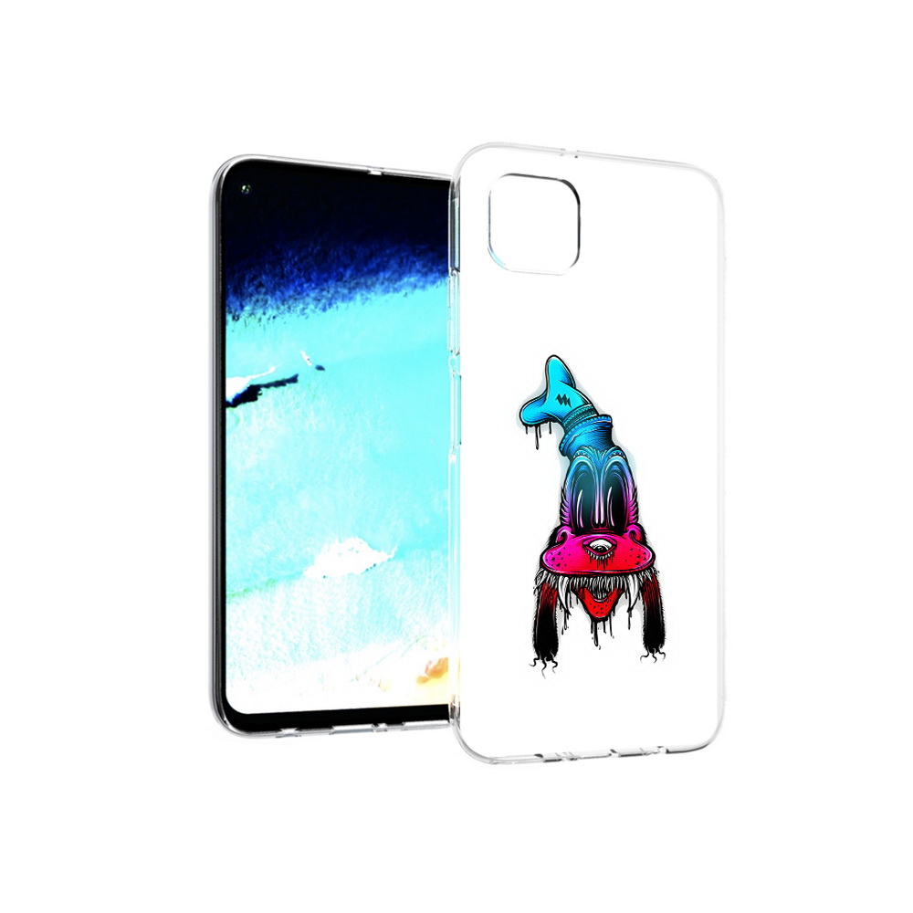 

Чехол MyPads Tocco для Huawei Nova 6 SE Гуффи, Прозрачный, Tocco
