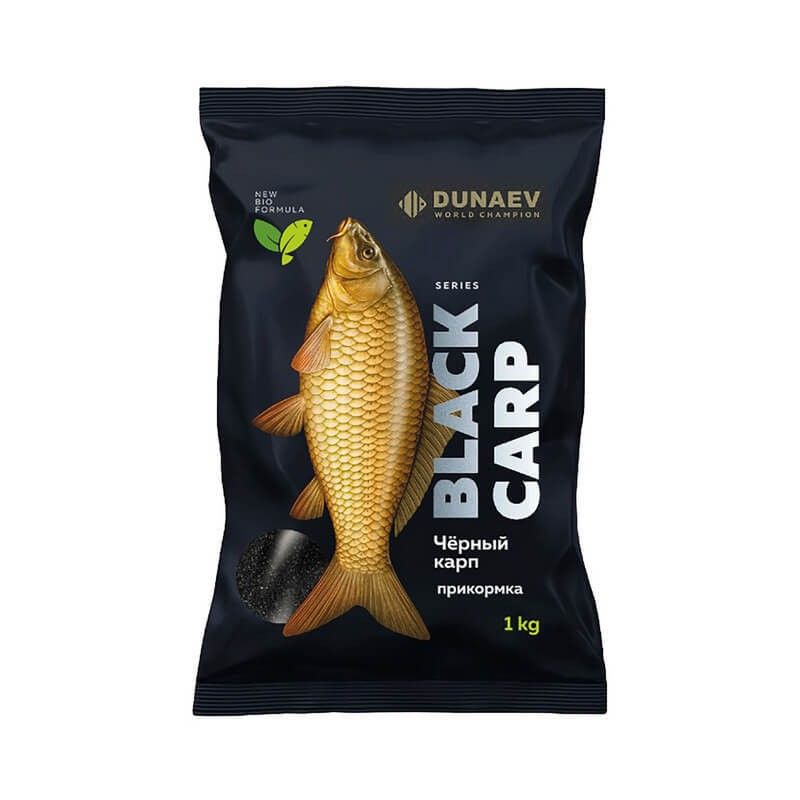 Прикормка DUNAEV BLACK Series CARP Черный карп (1кг)