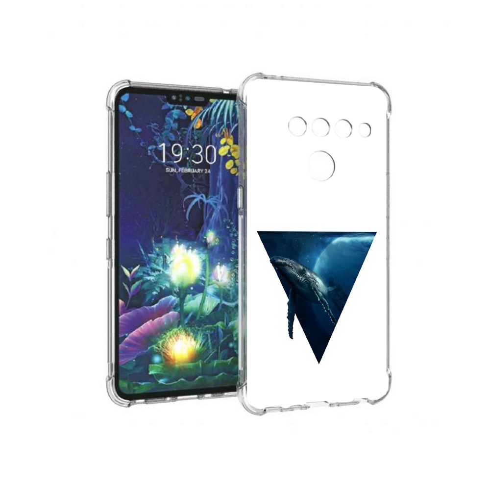 

Чехол MyPads Tocco для LG V50 ThinQ 3D кит, Прозрачный, Tocco