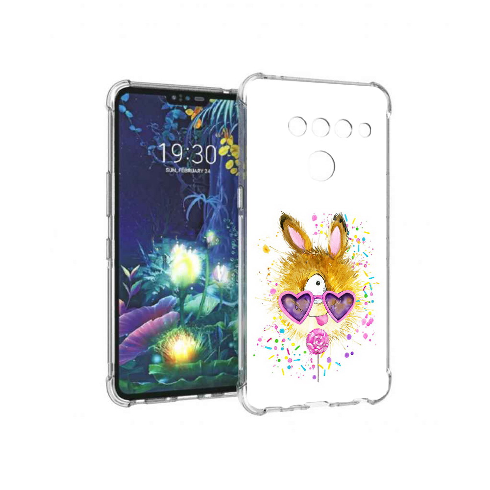 

Чехол MyPads Tocco для LG V50 ThinQ Чупя, Прозрачный, Tocco