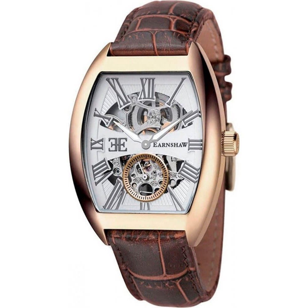 фото Наручные часы мужские earnshaw es-8015-03 коричневые