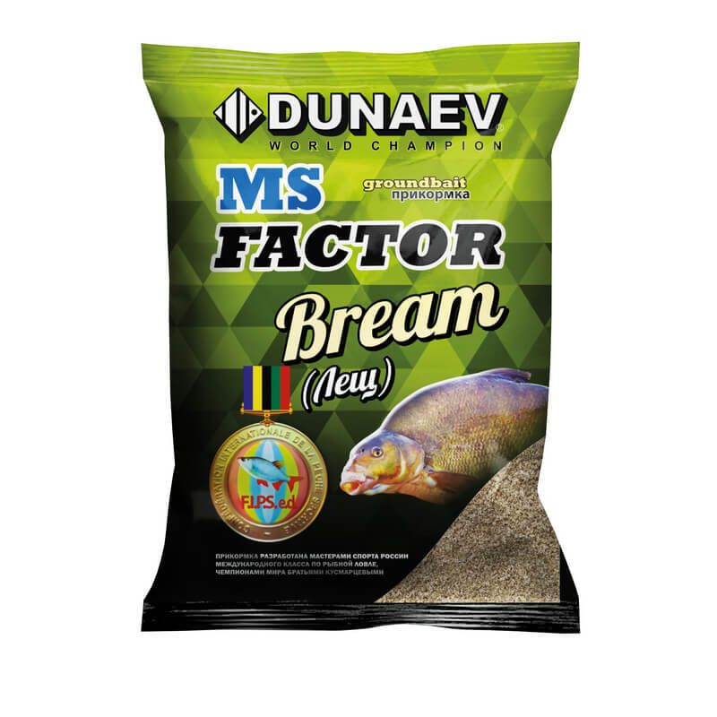 

Прикормка DUNAEV MS FACTOR Лещ (1кг), Коричневый, MS FACTOR
