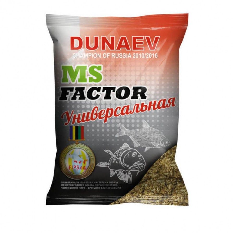 

Прикормка DUNAEV MS FACTOR Универсальная (1кг)