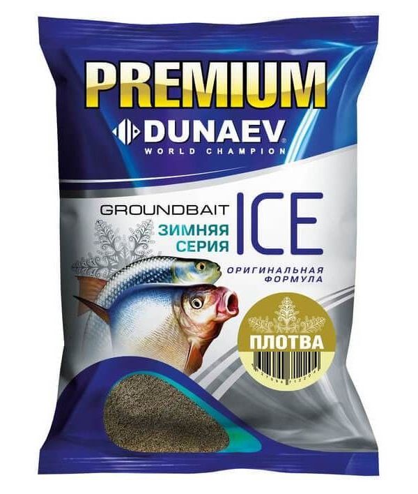 

Прикормка DUNAEV PREMIUM Зимняя (0.9кг) Плотва, Серый, PREMIUM