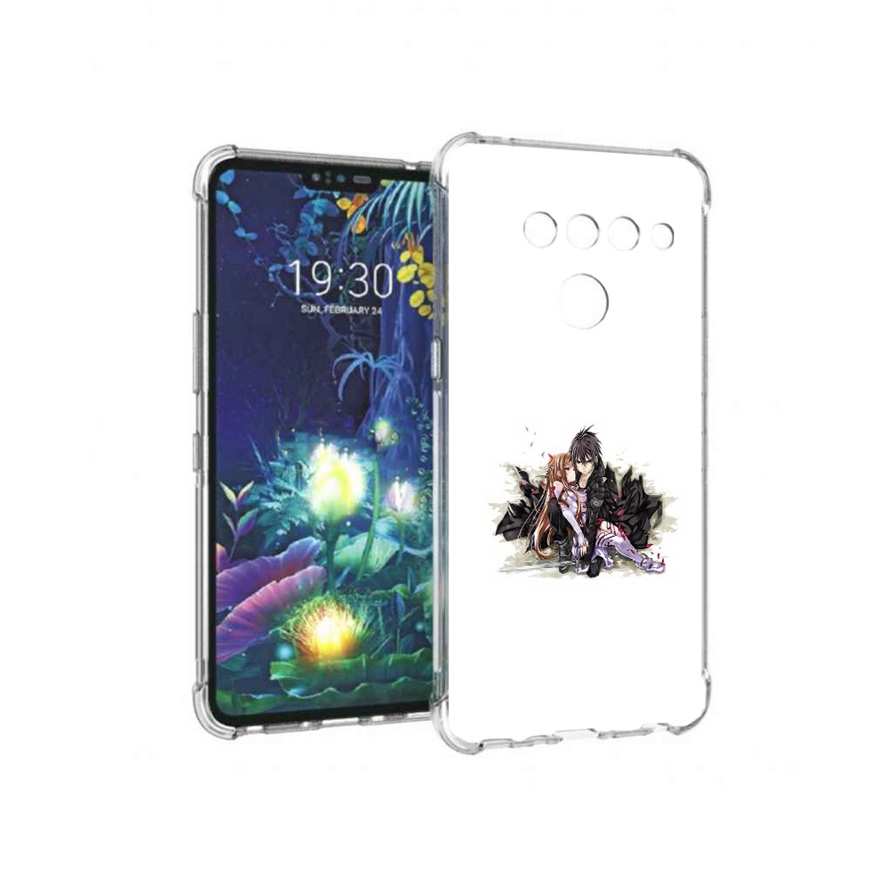 

Чехол MyPads Tocco для LG V50 ThinQ аниме асуна, Прозрачный, Tocco