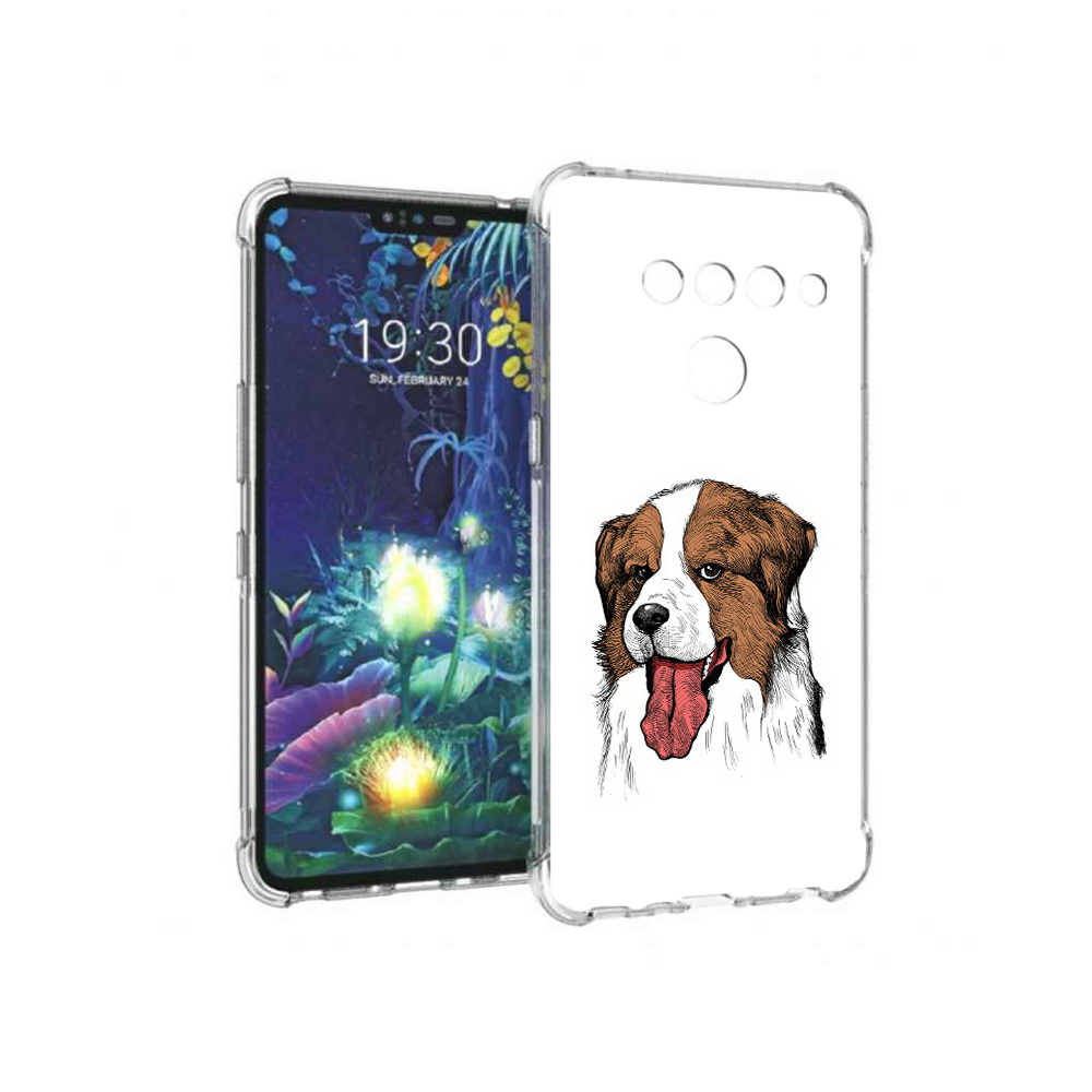 

Чехол MyPads Tocco для LG V50 ThinQ бетховен, Прозрачный, Tocco