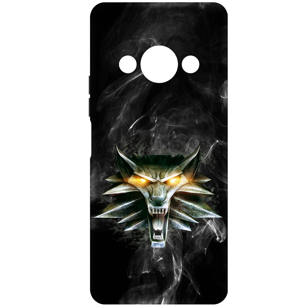 

Чехол-накладка Krutoff Soft Case Ведьмак. Школа Волка для Xiaomi Redmi A3 черный