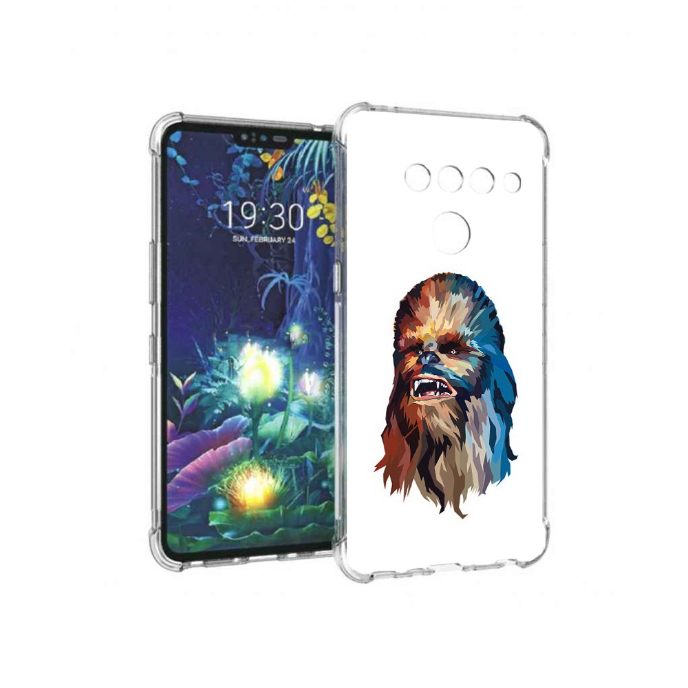 

Чехол MyPads Tocco для LG V50 ThinQ star wars звездные войны, Прозрачный, Tocco