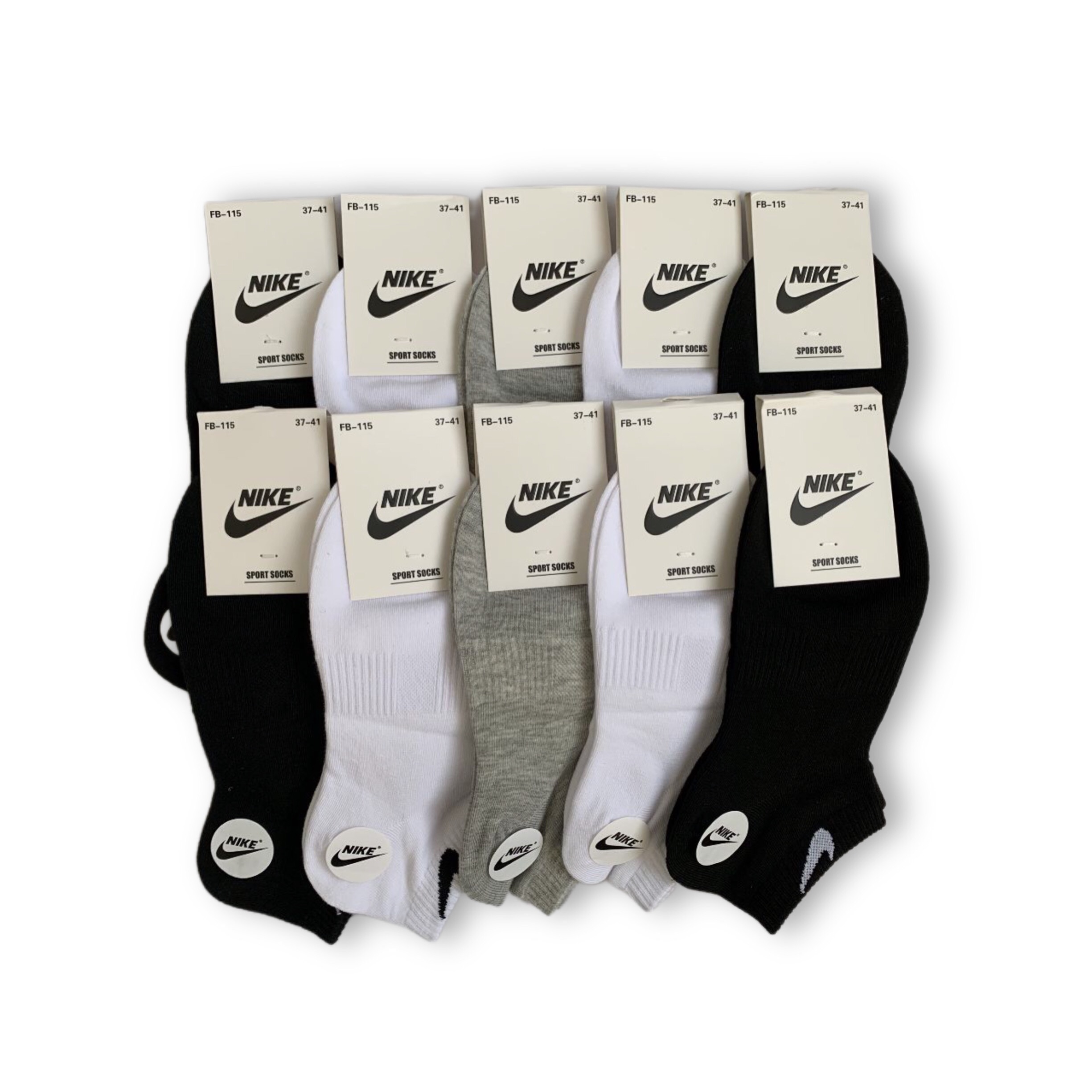 Комплект носков женских Nike 323 в ассортименте 36-41