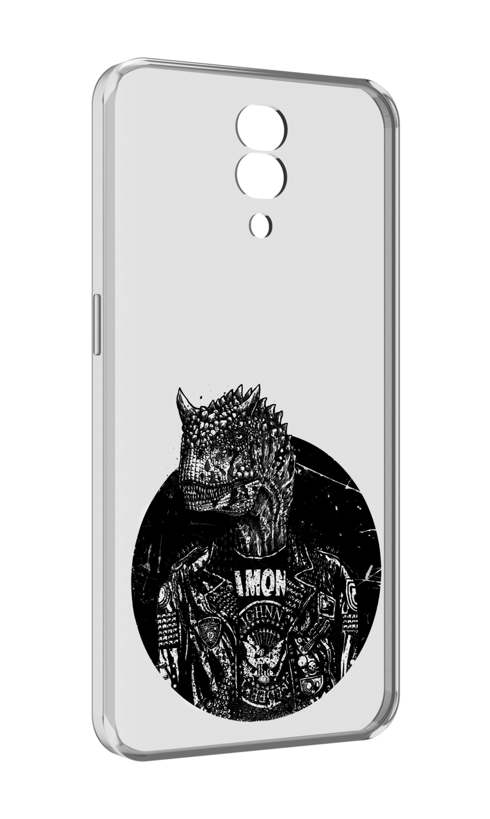 

Чехол MyPads динозавр в куртке для Blackview BV7200, Прозрачный, Tocco