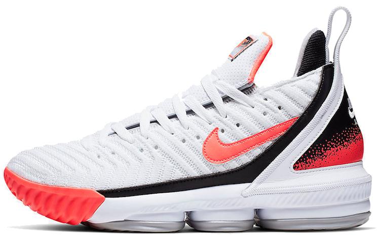 

Кроссовки унисекс Nike Lebron 16 Hot Lava 16 белые 40.5 EU, Белый, Lebron 16 Hot Lava 16