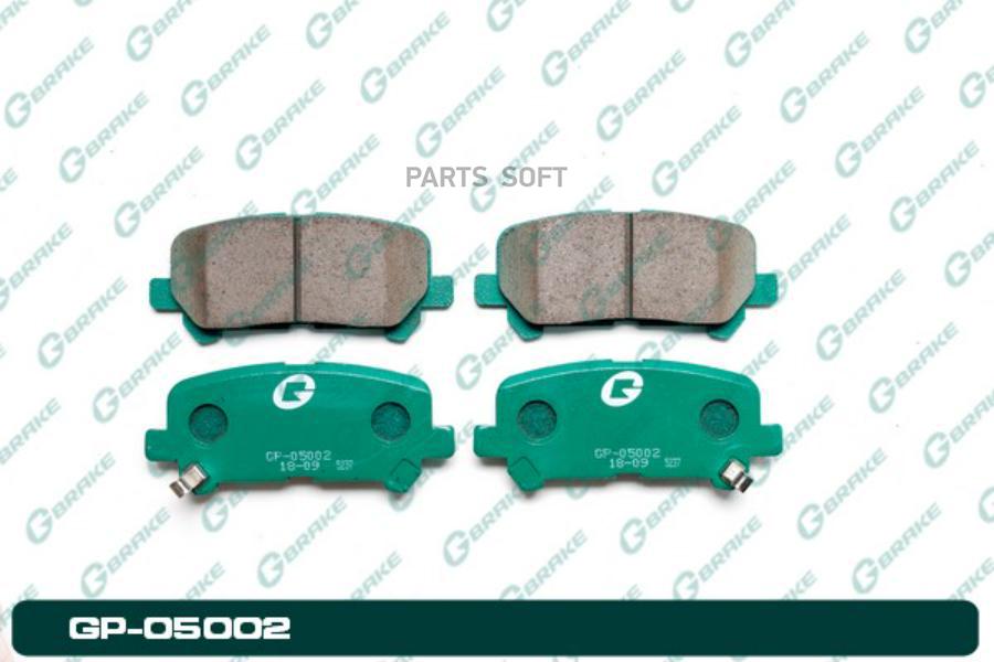 

Тормозные колодки GBRAKE GP05002