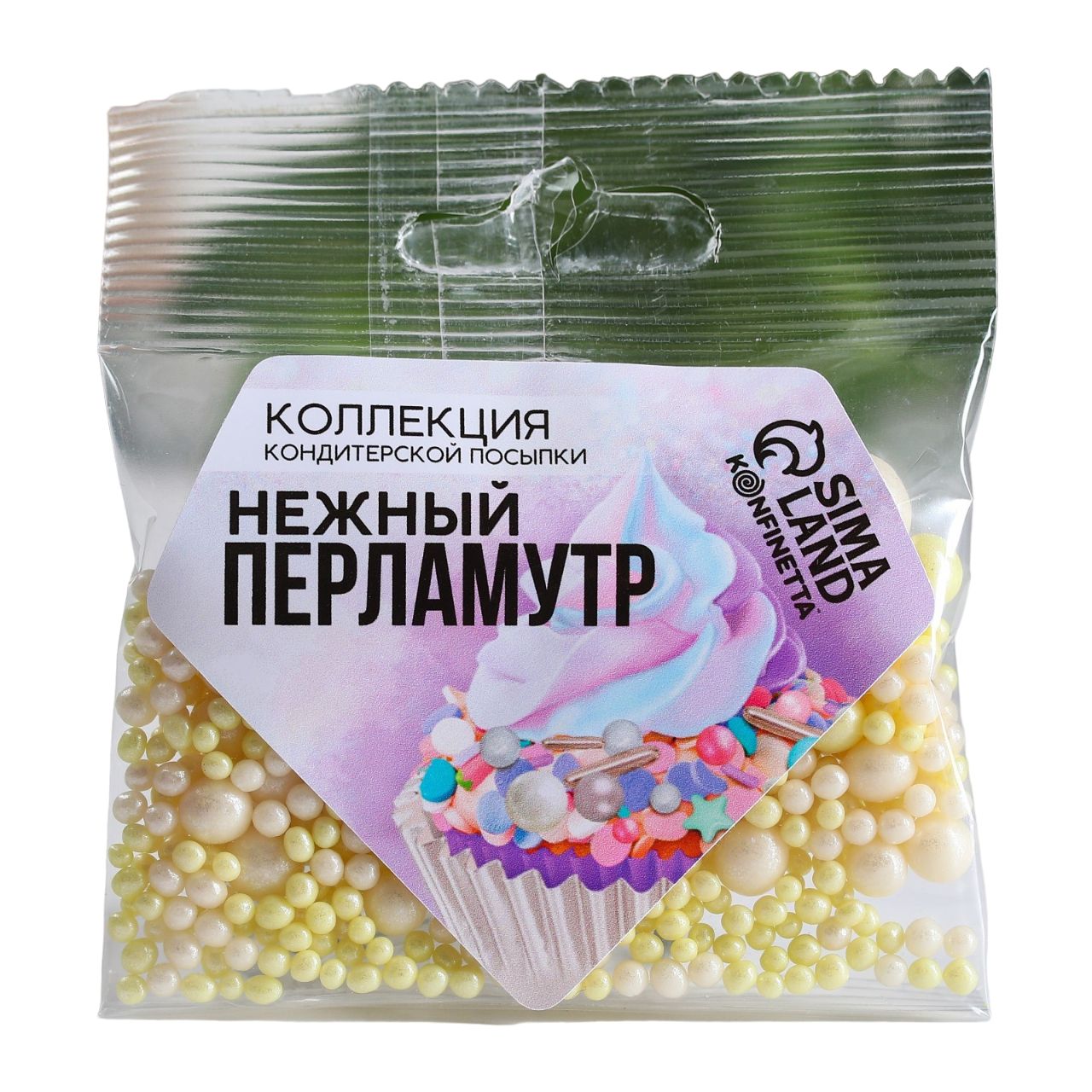 

Кондитерская посыпка «Нежный перламутр», 25 г.