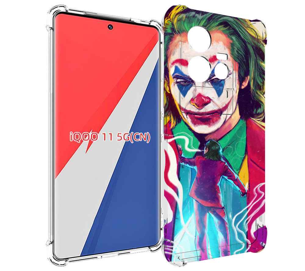 

Чехол MyPads джокер-у-джокера для Vivo iQOO 11, Прозрачный, Tocco