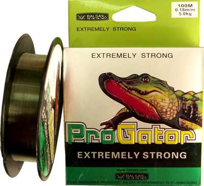 

Леска ProGator 100м 0.16мм тест 4.7кг, ProGator 0.16