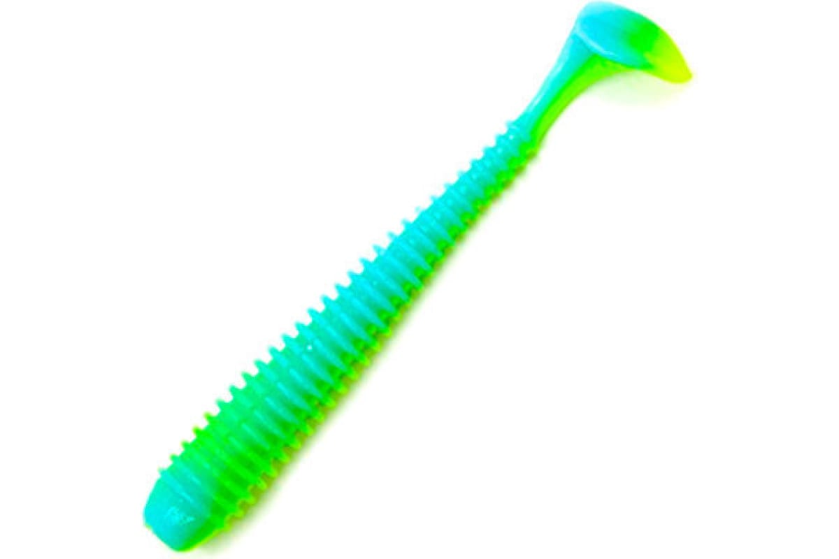 

Виброхвост YAMAN PRO Betta, р.2,5 inch, цвет #18 - Ice Chartreuse (уп. 8 шт.), Зеленый