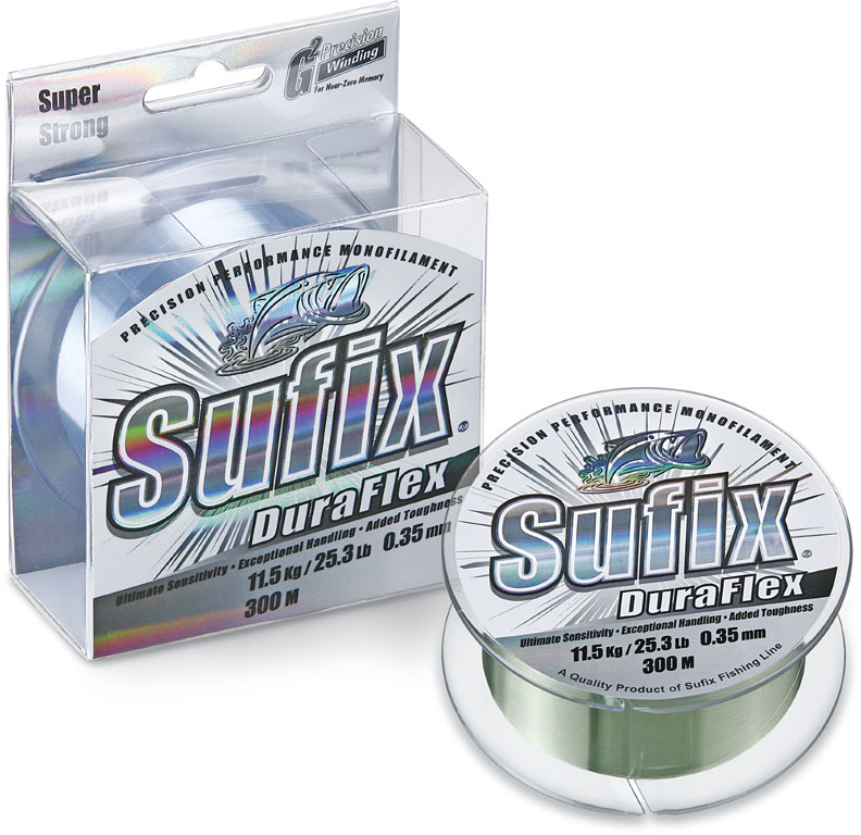 

Леска SUFIX Duraflex прозрачная 150м 0.18мм 3.7кг