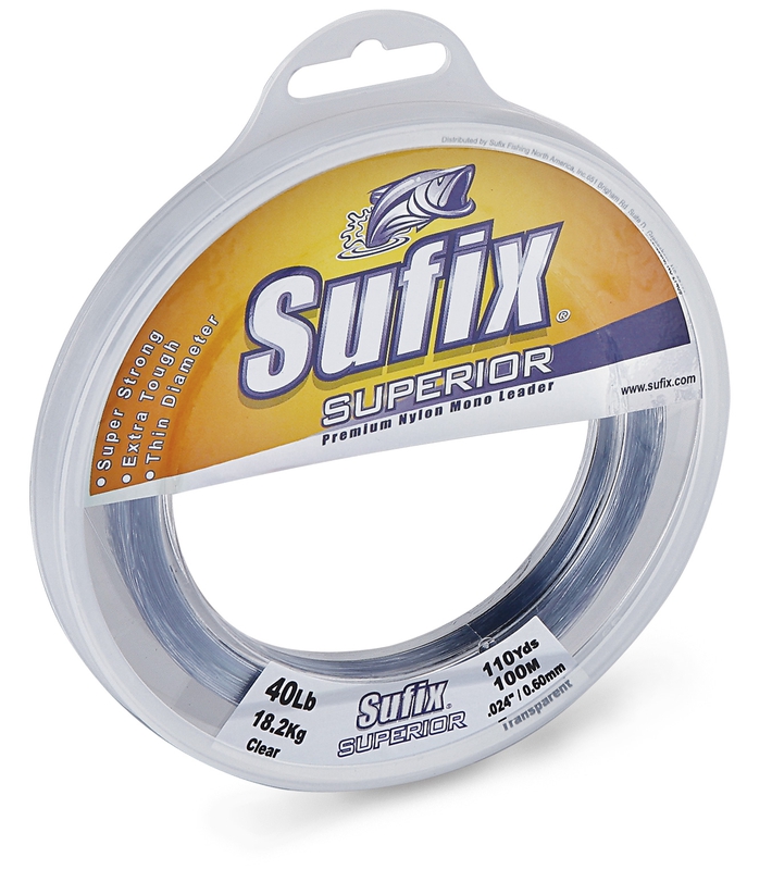 

Леска SUFIX Superior Leader прозрачная 100м 1.6мм 130кг