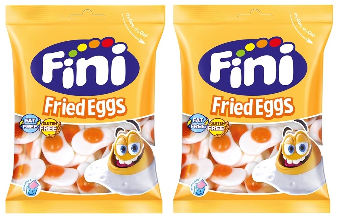 Мармелад жевательный Fini Fried Eggs яичница, 90г х 2шт