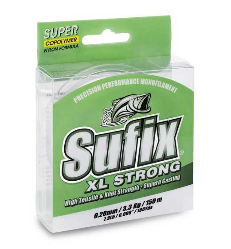 

Леска SUFIX XL Strong прозрачная 150м 0.35мм 10,3кг, Прозрачный