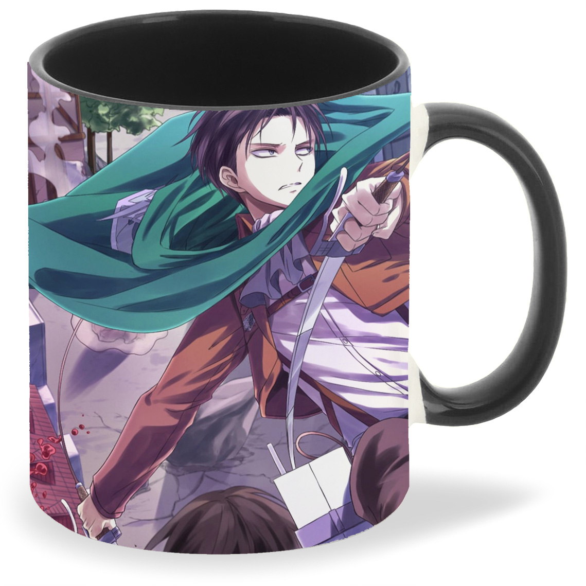 

Кружка CoolPodarok Anime. Атака Титанов Леви Аккерман Аниме