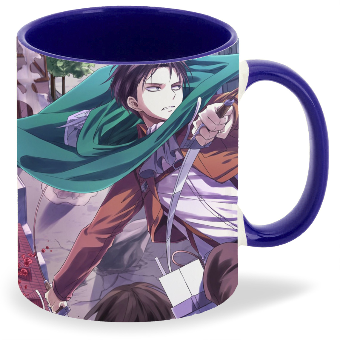 

Кружка CoolPodarok Anime. Атака Титанов Леви Аккерман Аниме