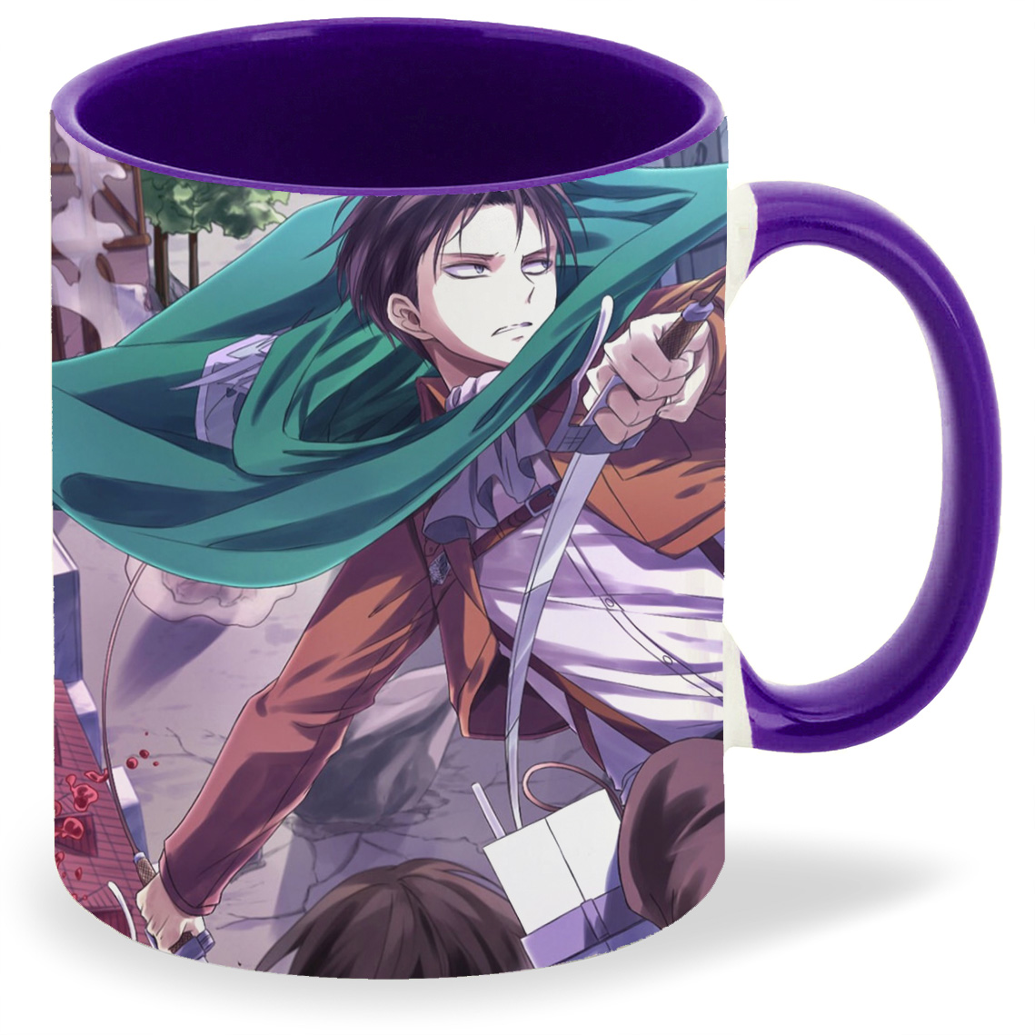 

Кружка CoolPodarok Anime. Атака Титанов Леви Аккерман Аниме
