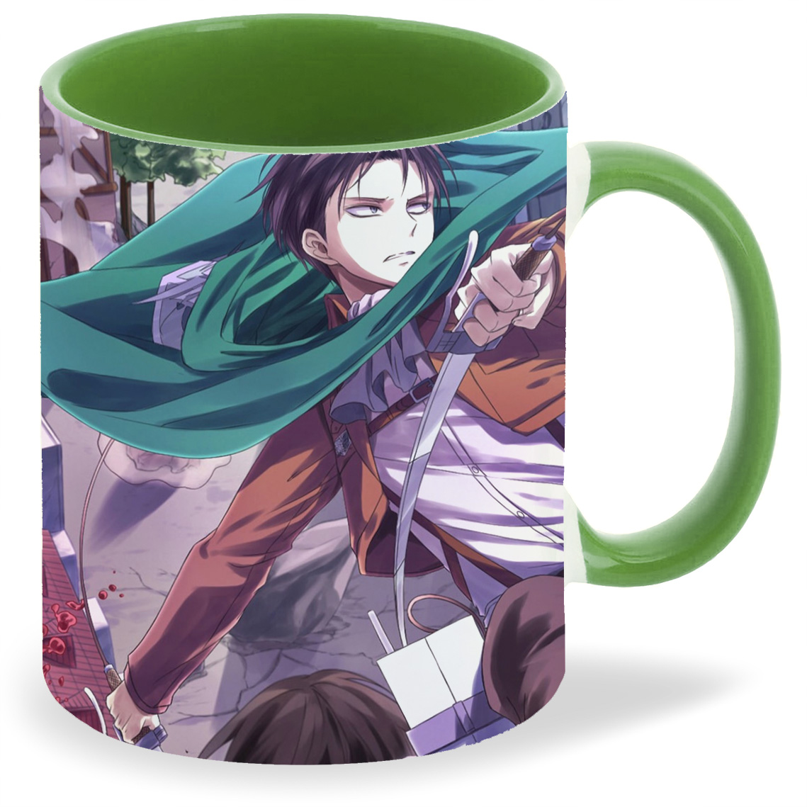 

Кружка CoolPodarok Anime. Атака Титанов Леви Аккерман Аниме