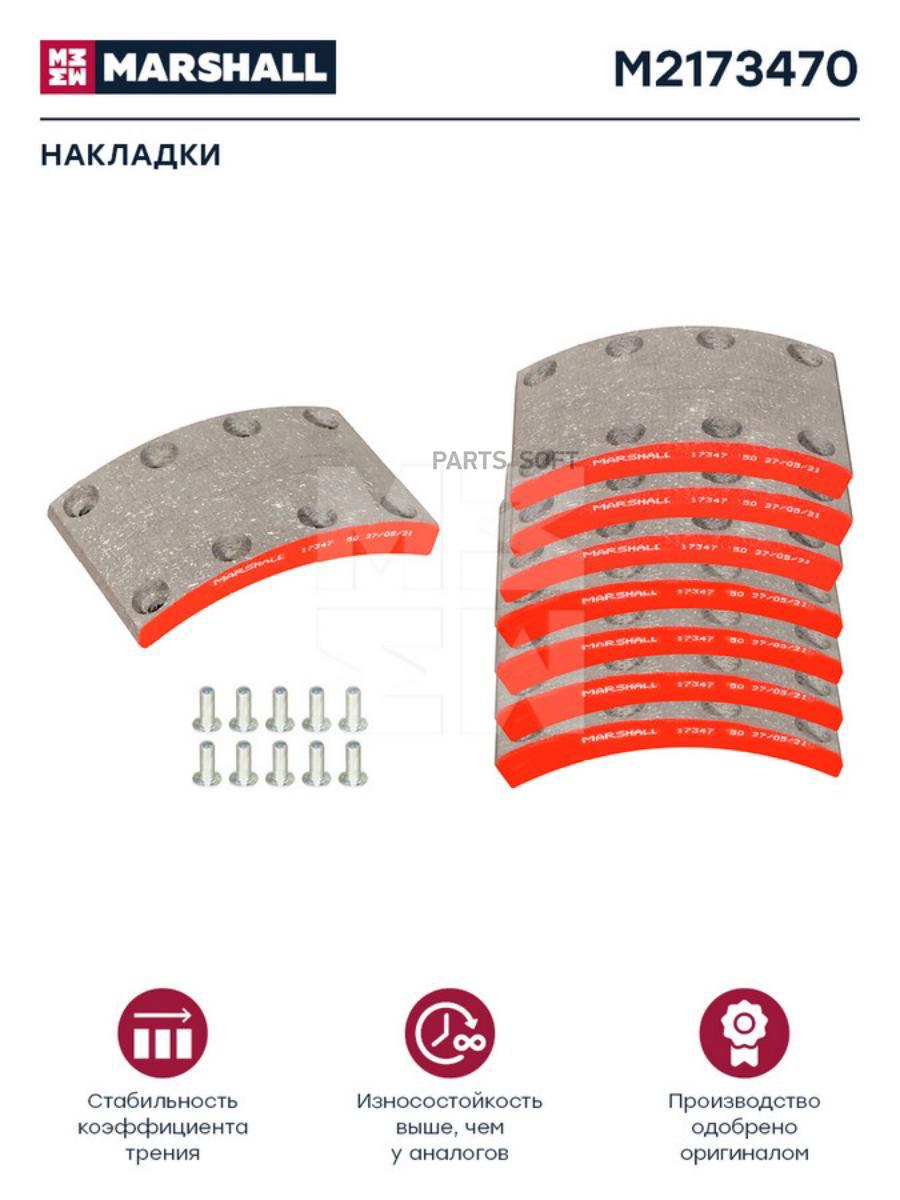 

Накладки торм. компл. HCV