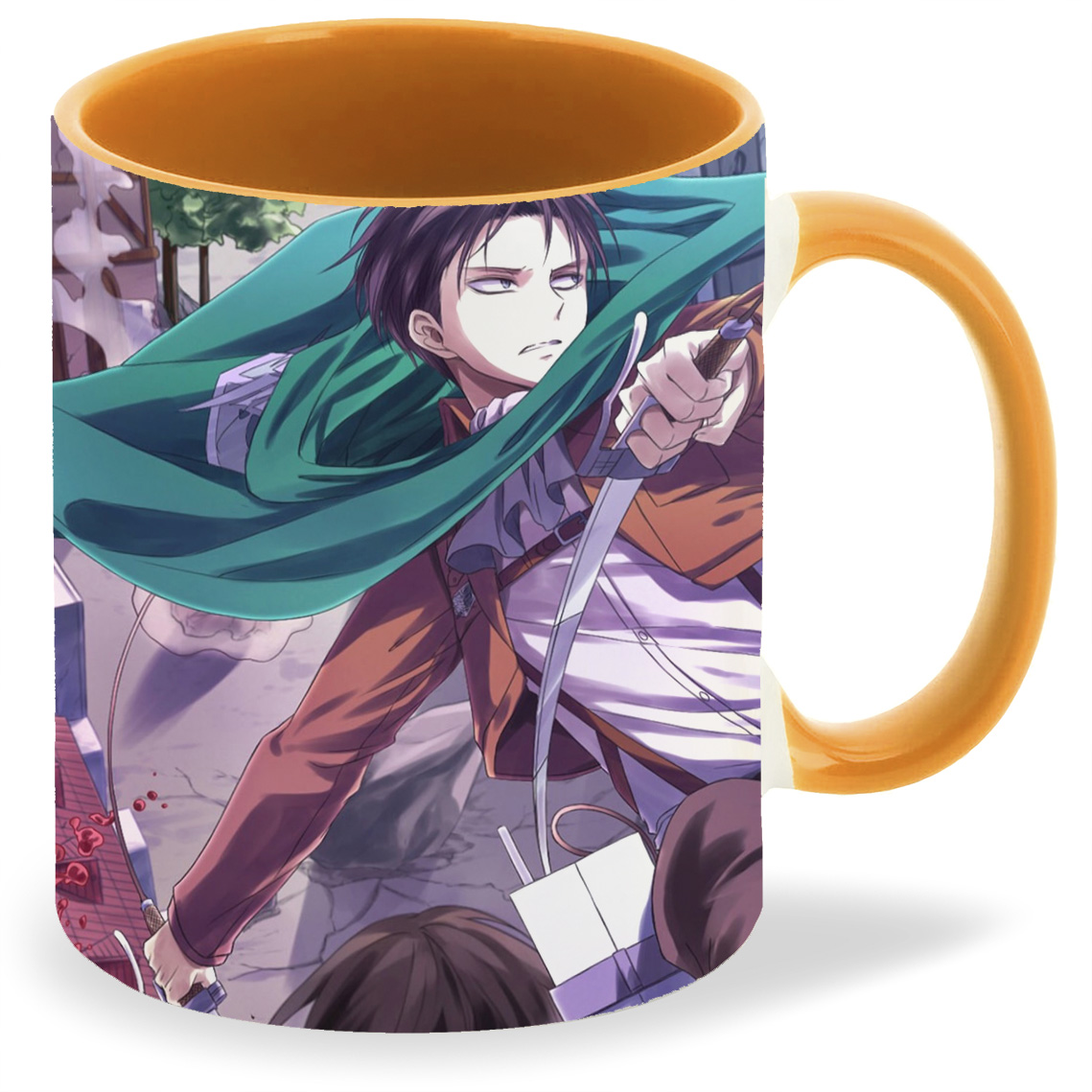 

Кружка CoolPodarok Anime. Атака Титанов Леви Аккерман Аниме