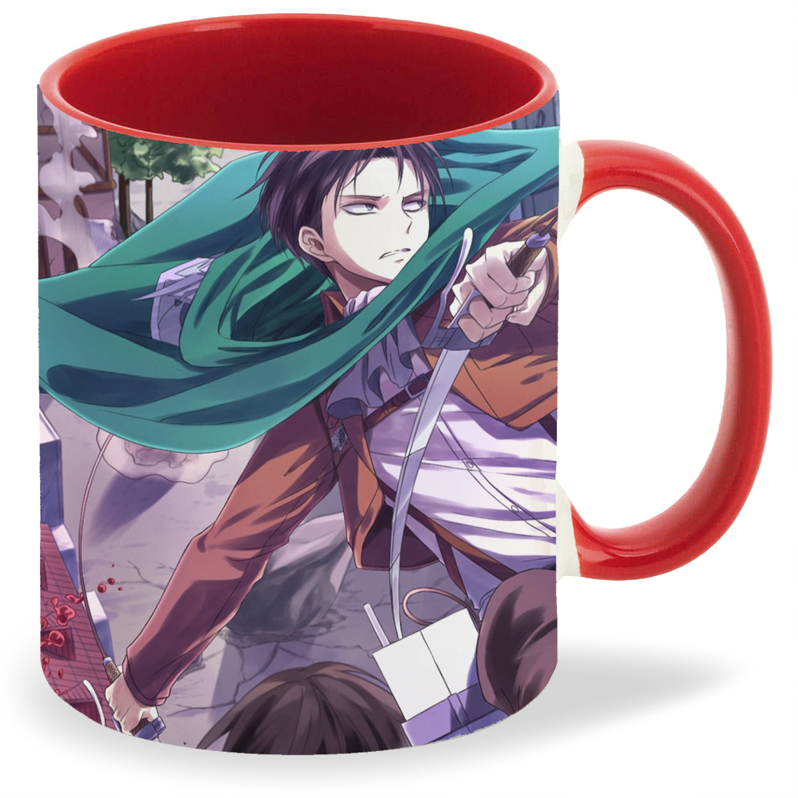 

Кружка CoolPodarok Anime. Атака Титанов Леви Аккерман Аниме