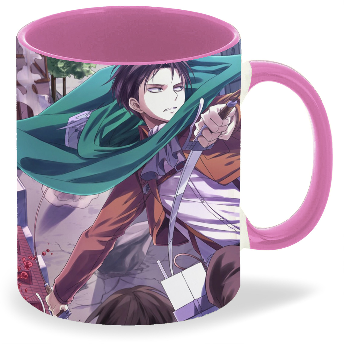 

Кружка CoolPodarok Anime. Атака Титанов Леви Аккерман Аниме
