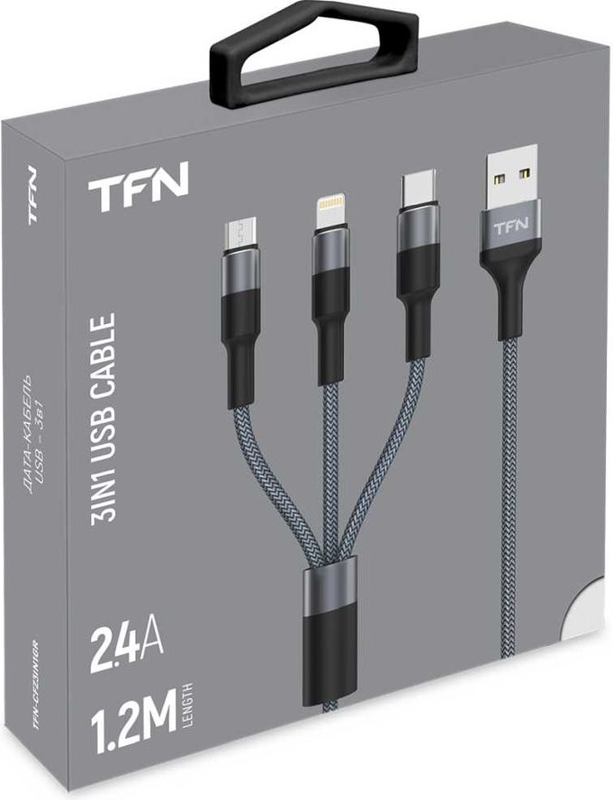 Кабель TFN TFN-CFZ3IN1GR