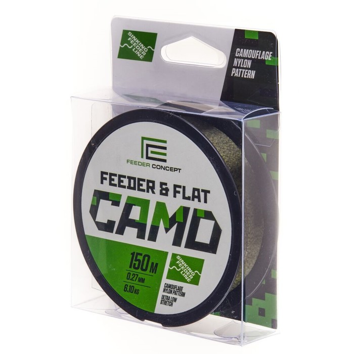 

Леска монофильная Feeder Concept FEEDER&FLAT Camo 150/027