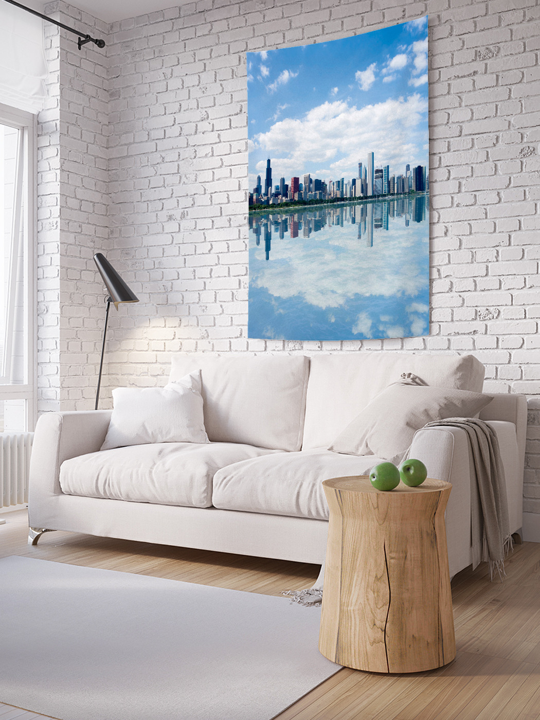

Вертикальное фотопанно на стену JoyArty Город желаний 100x150 см, Город желаний