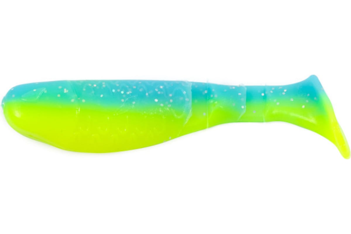 

Виброхвост YAMAN PRO Boost Up, р.4 inch, цвет #18 - Ice Chartreuse (уп. 4 шт.), Голубой;зеленый